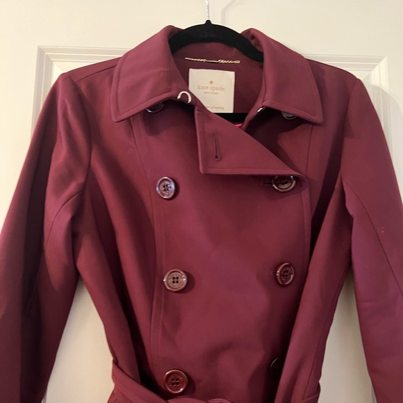 Kate spade fitted belted coat - Picture 5 of 9